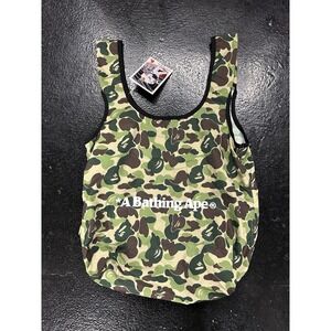BAPE Camo Ape Head Utility Bag NWT